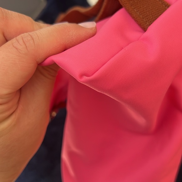 Well used Le Pliage classic backpack in the retired color ‘Candy’ Modified! - Picture 7 of 11